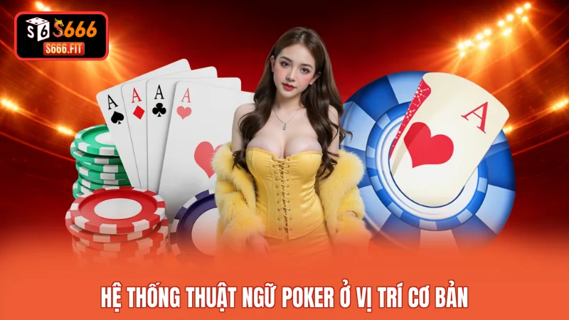 Hệ thống thuật ngữ Poker ở vị trí cơ bản